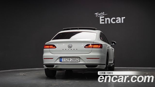 Volkswagen Arteon из Кореи Encar