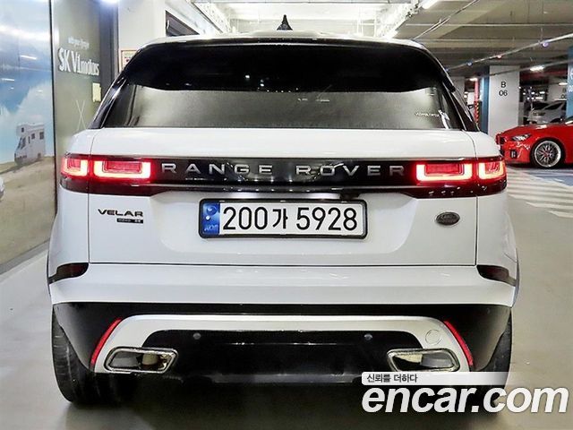 Land Rover Range Rover Velar из Кореи Encar