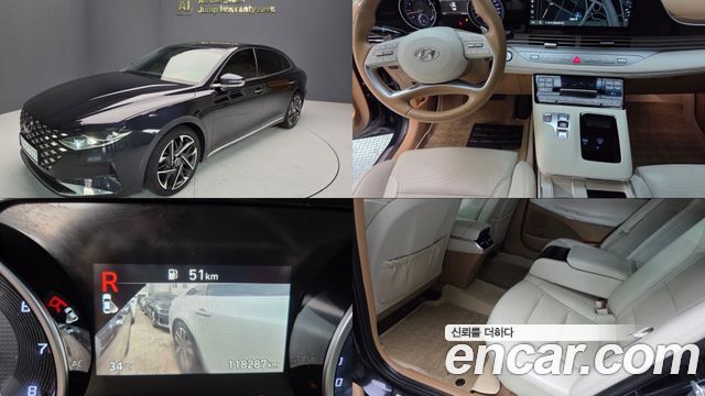 Hyundai Grandeur из Кореи Encar