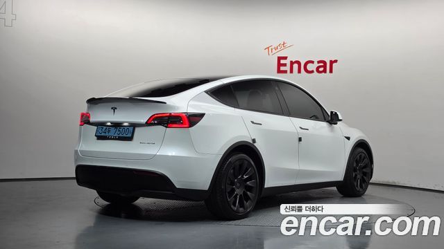 Tesla Model Y из Кореи Encar