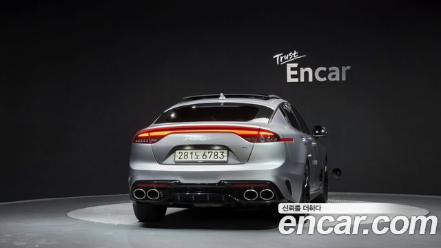 Kia Stinger из Кореи Encar