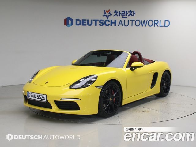 Porsche 718 из Кореи Encar