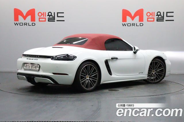 Porsche 718 из Кореи Encar
