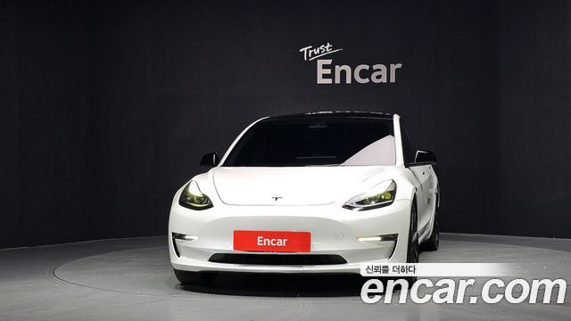 Tesla Model 3 из Кореи Encar