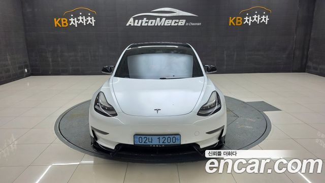 Tesla Model 3 из Кореи Encar