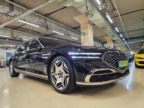 Genesis G90 Gasoline 3.5 Turbo e-S/C AWD LWB Black — пробег 24 827 км — фото 4 из 5