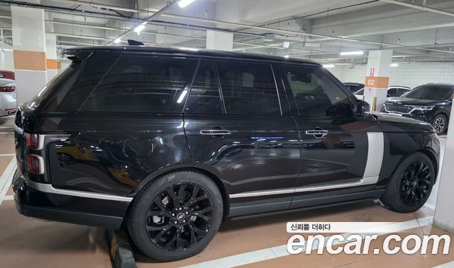 Land Rover Range Rover из Кореи Encar