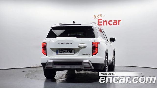 Ssangyong Torres из Кореи Encar