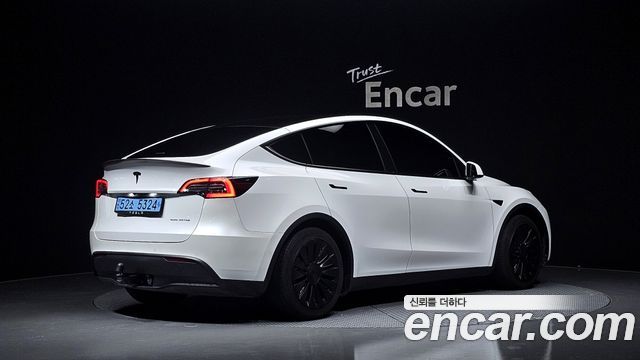 Tesla Model Y из Кореи Encar