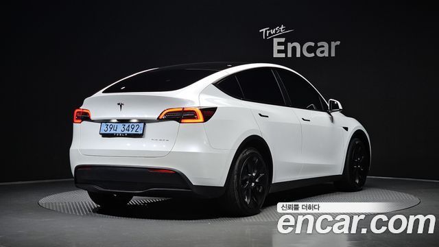 Tesla Model Y из Кореи Encar