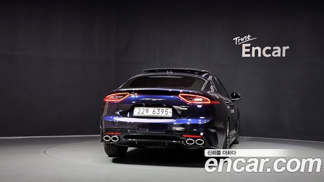 Kia Stinger из Кореи Encar