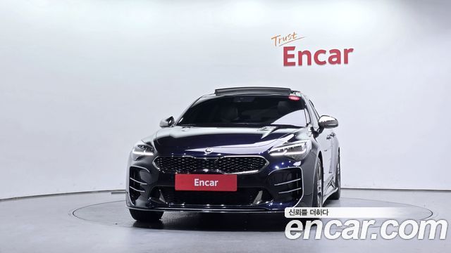 Kia Stinger из Кореи Encar