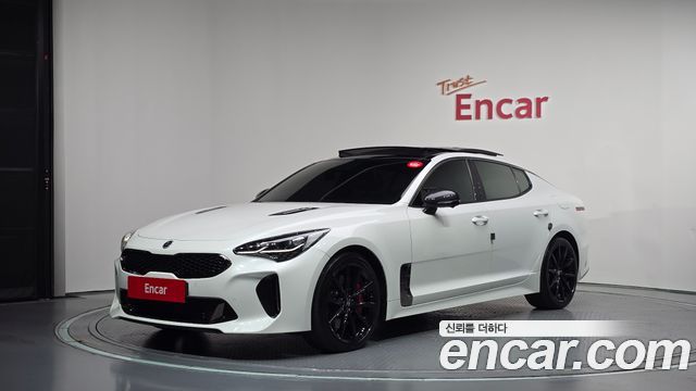 Kia Stinger из Кореи Encar