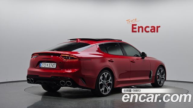Kia Stinger из Кореи Encar