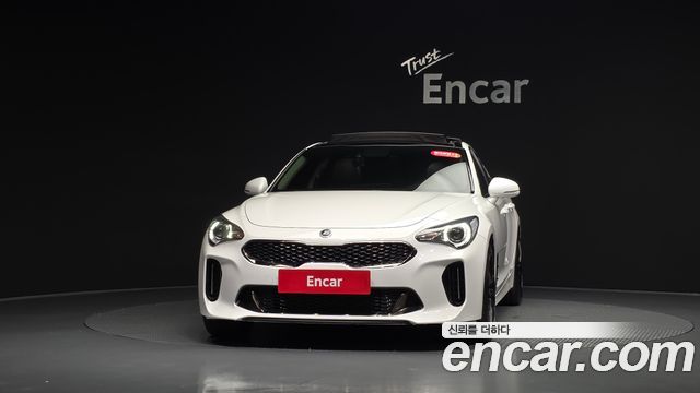 Kia Stinger из Кореи Encar