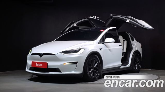 Tesla Model X из Кореи Encar