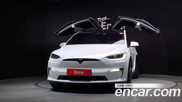 Tesla Model X из Кореи Encar
