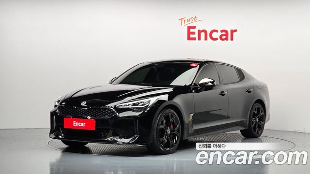 Kia Stinger из Кореи Encar