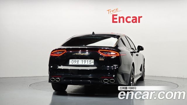 Kia Stinger из Кореи Encar