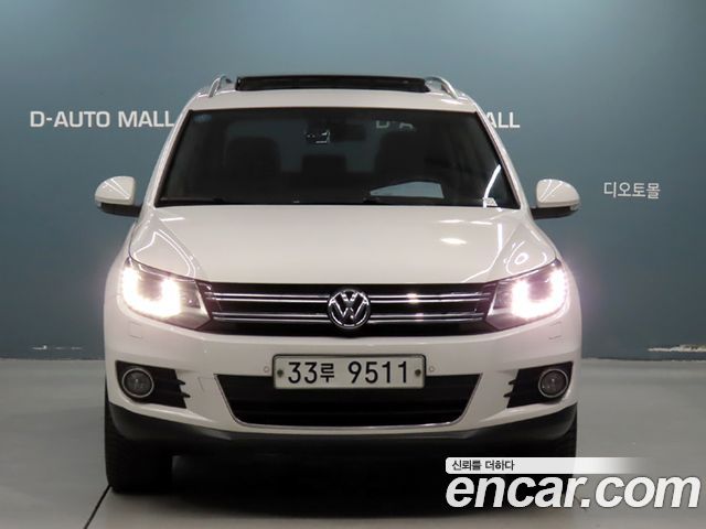 Volkswagen Tiguan из Кореи Encar