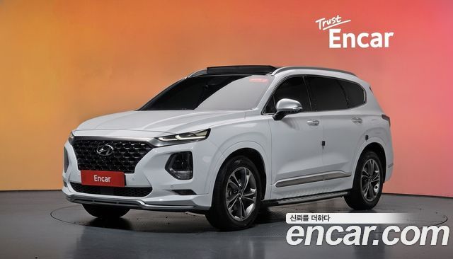 Hyundai Santafe из Кореи Encar