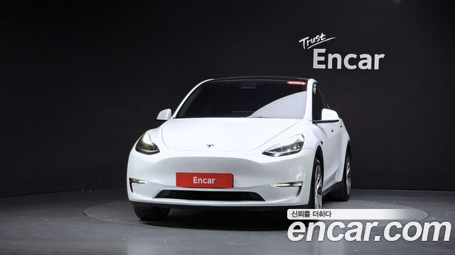 Tesla Model Y из Кореи Encar