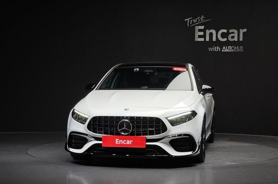 Mercedes-Benz A-Class AMG A45 S 4MATIC+ Hatchback — пробег 776 км — фото 3 из 5