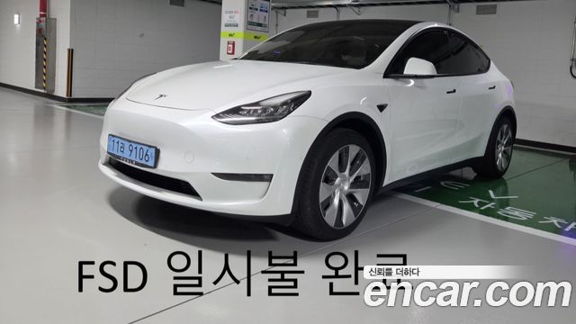 Tesla Model Y из Кореи Encar