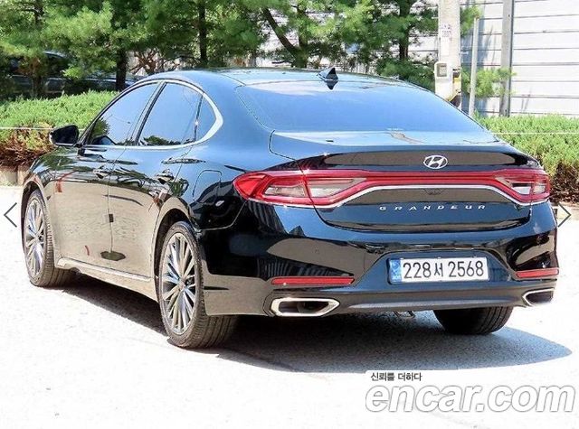 Hyundai Grandeur из Кореи Encar