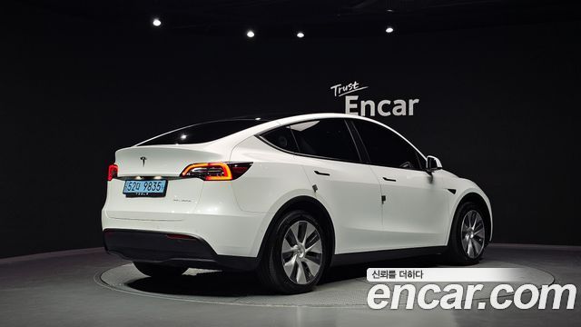 Tesla Model Y из Кореи Encar