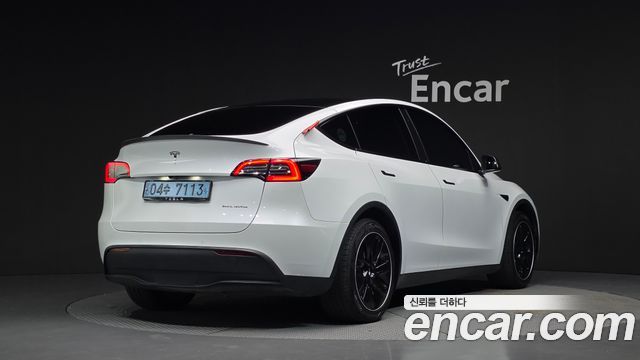 Tesla Model Y из Кореи Encar