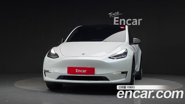 Tesla Model Y из Кореи Encar