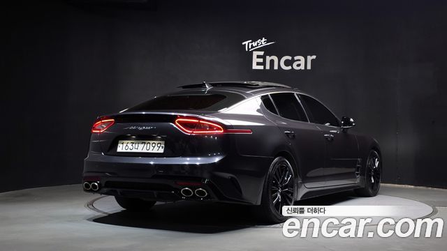Kia Stinger из Кореи Encar