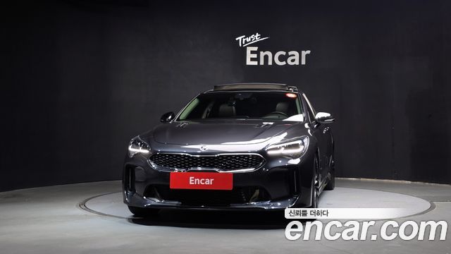 Kia Stinger из Кореи Encar