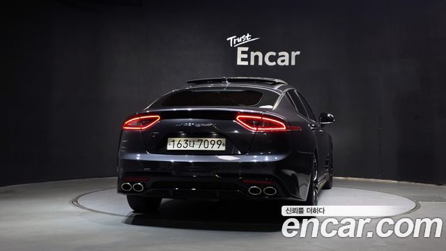 Kia Stinger из Кореи Encar