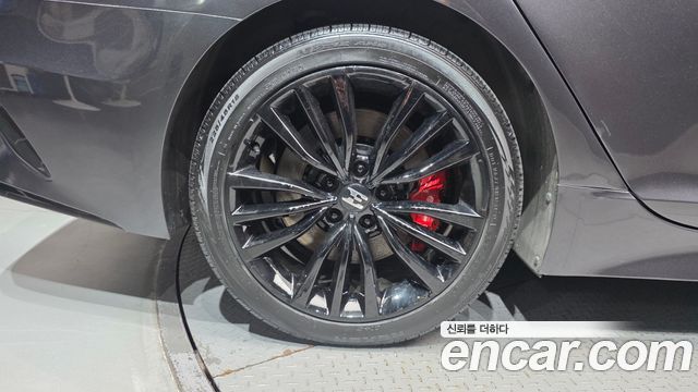 Kia Stinger из Кореи Encar