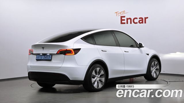 Tesla Model Y из Кореи Encar