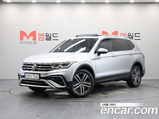 Volkswagen Tiguan из Кореи Encar