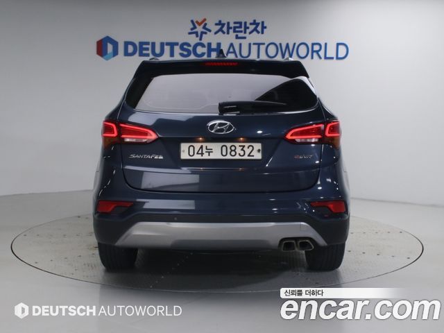 Hyundai Santafe из Кореи Encar