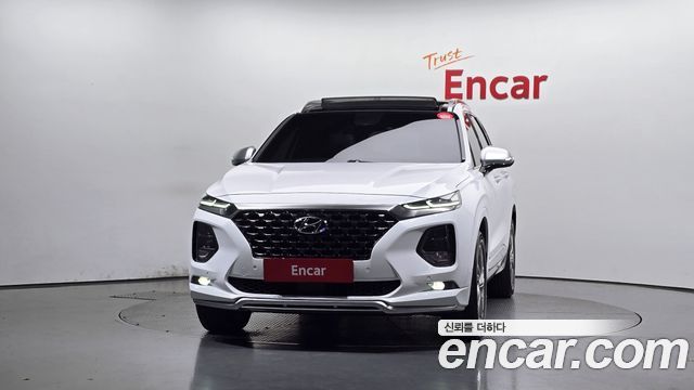 Hyundai Santafe из Кореи Encar