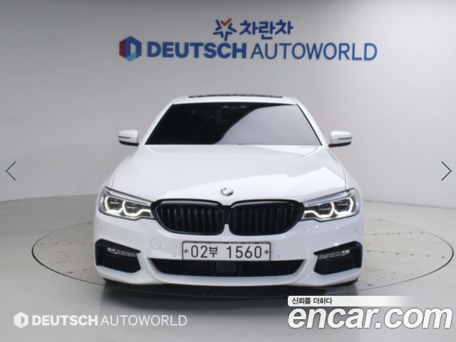 BMW 5-Series 520d M Sport Package Plus — пробег 132 287 км — фото 3 из 5