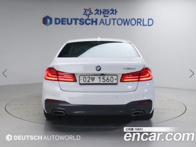 BMW 5-Series 520d M Sport Package Plus — пробег 132 287 км — фото 4 из 5