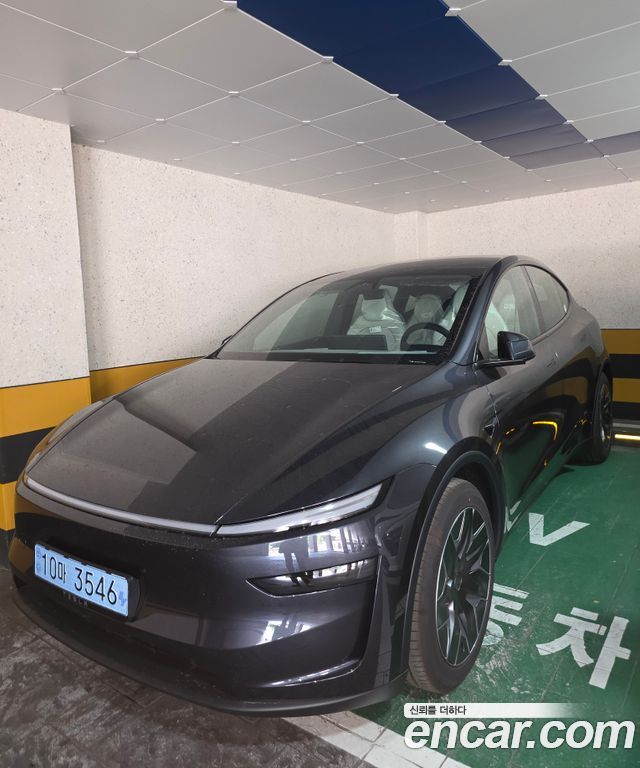 Tesla Model Y из Кореи Encar