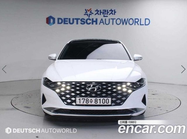 Hyundai Grandeur из Кореи Encar