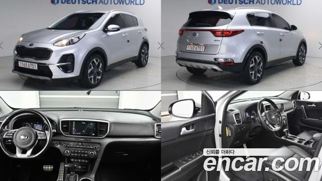 Kia Sportage Diesel 2.0 2WD Prestige — пробег 27 643 км — фото 1 из 5