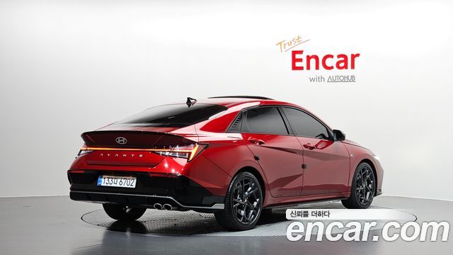 Hyundai AVANTE из Кореи Encar