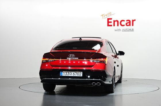 Hyundai AVANTE Inspiration N Line — пробег 33 585 км — фото 4 из 5