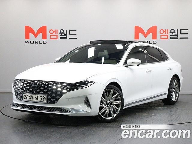 Hyundai Grandeur из Кореи Encar