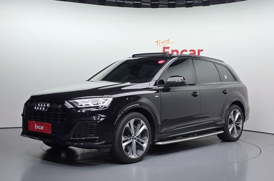 Audi Q7 55 TFSI Quattro Premium — пробег 58 871 км — фото 1 из 5