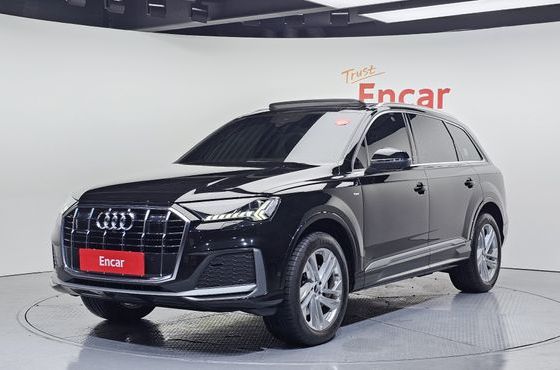 Audi Q7 45 TDI Quattro Premium — пробег 5 237 км — фото 1 из 5